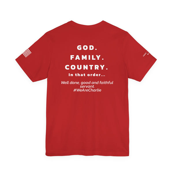 Freedom T-Shirt - Remembering Charlie Kirk Tee (Unisex)