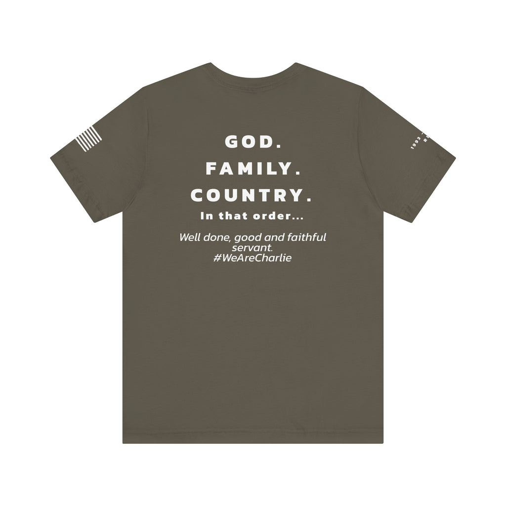 Freedom T-Shirt - Remembering Charlie Kirk Tee (Unisex)