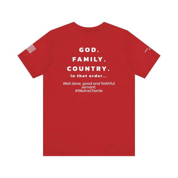 Freedom T-Shirt - Remembering Charlie Kirk Tee (Unisex)