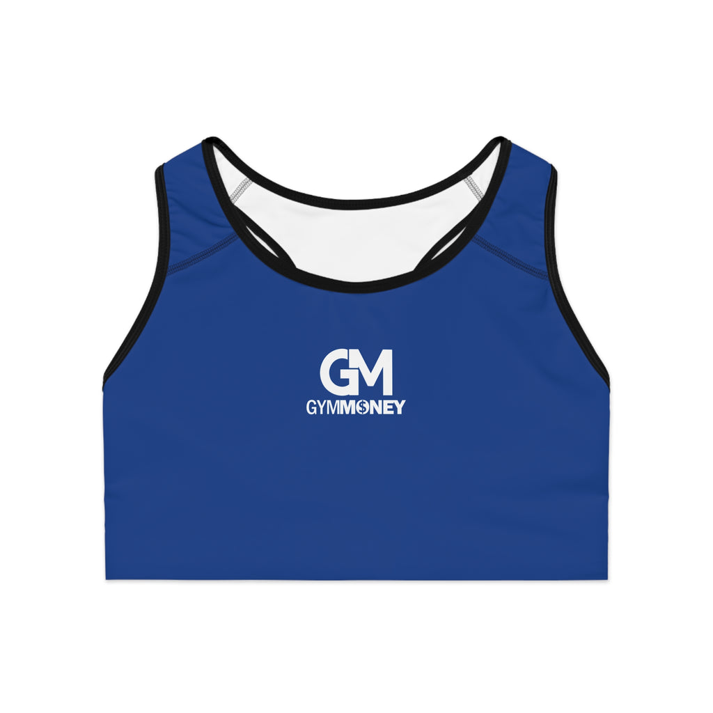Gym Money Monogram Sports Bra (Blue)