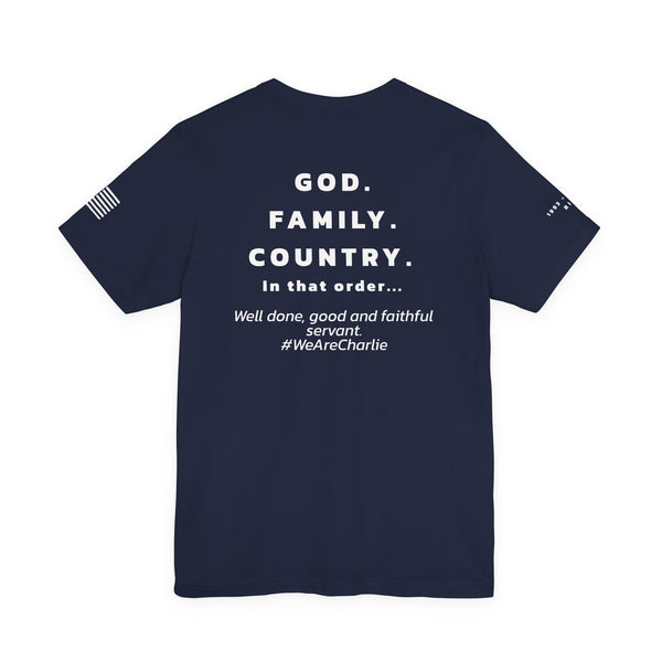 Freedom T-Shirt - Remembering Charlie Kirk Tee (Unisex)