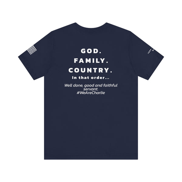 Freedom T-Shirt - Remembering Charlie Kirk Tee (Unisex)