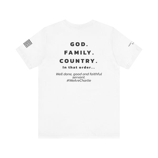 Freedom T-Shirt - Remembering Charlie Kirk Tee (Unisex)