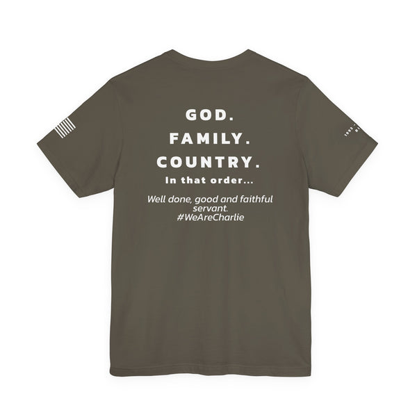 Freedom T-Shirt - Remembering Charlie Kirk Tee (Unisex)