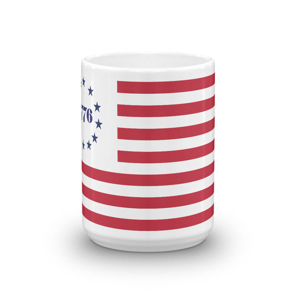 1776 Betsy Ross Vintage American Flag Mug