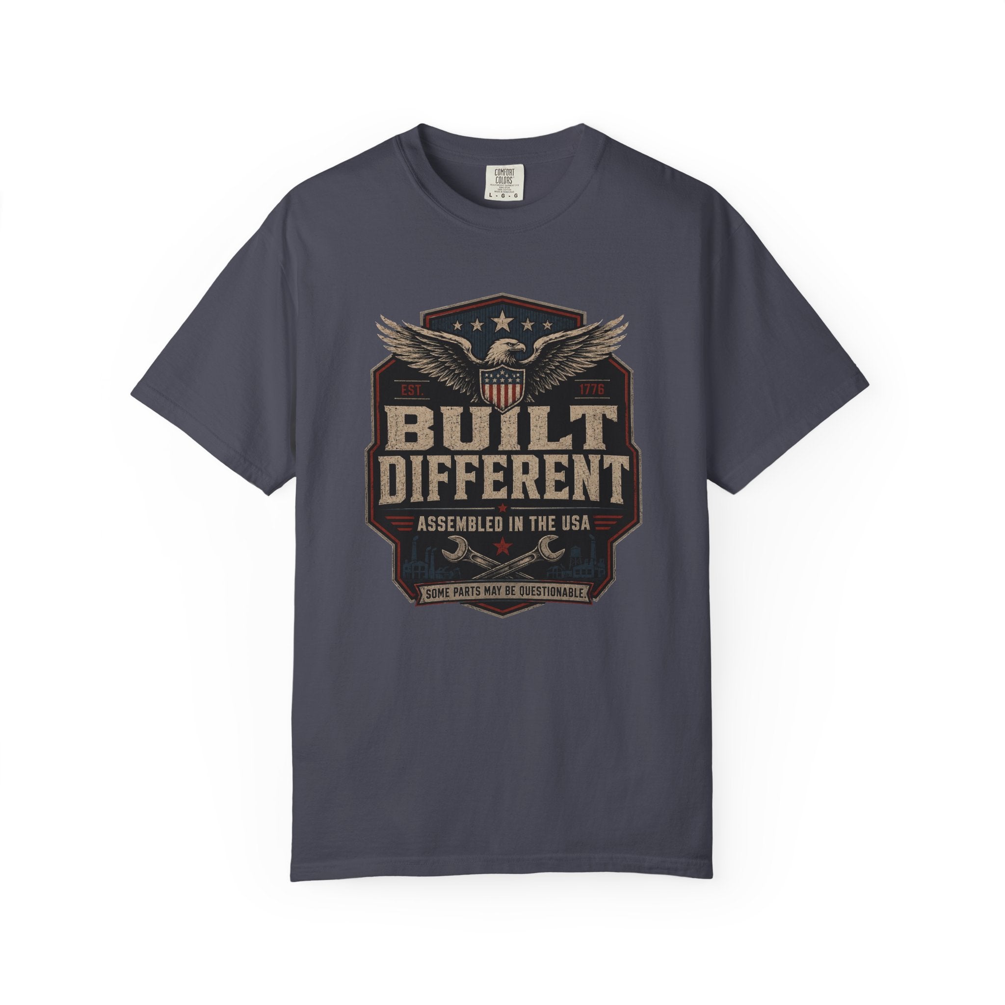 Built Different Assembled In The USA T-Shirt