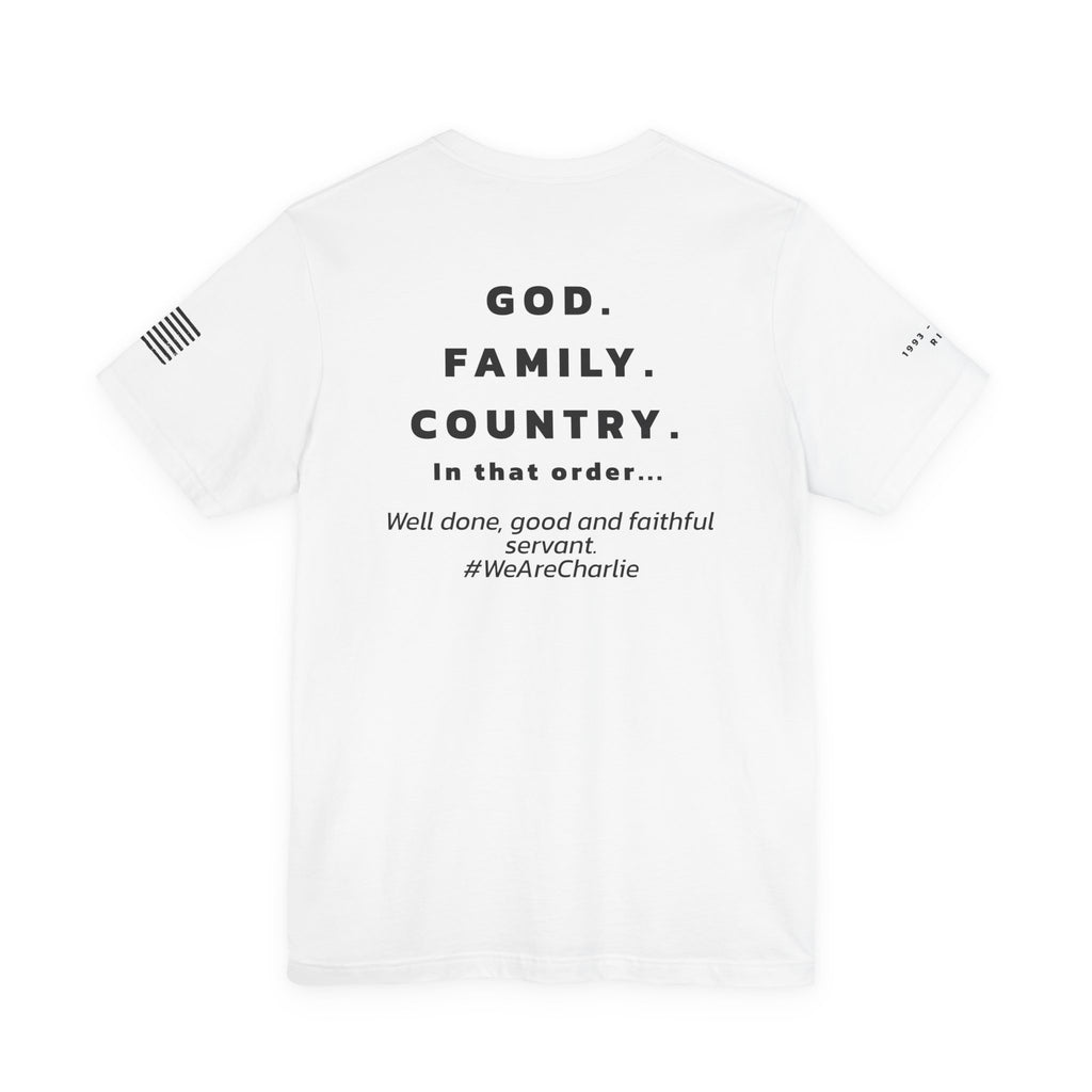 Freedom T-Shirt - Remembering Charlie Kirk Tee (Unisex)