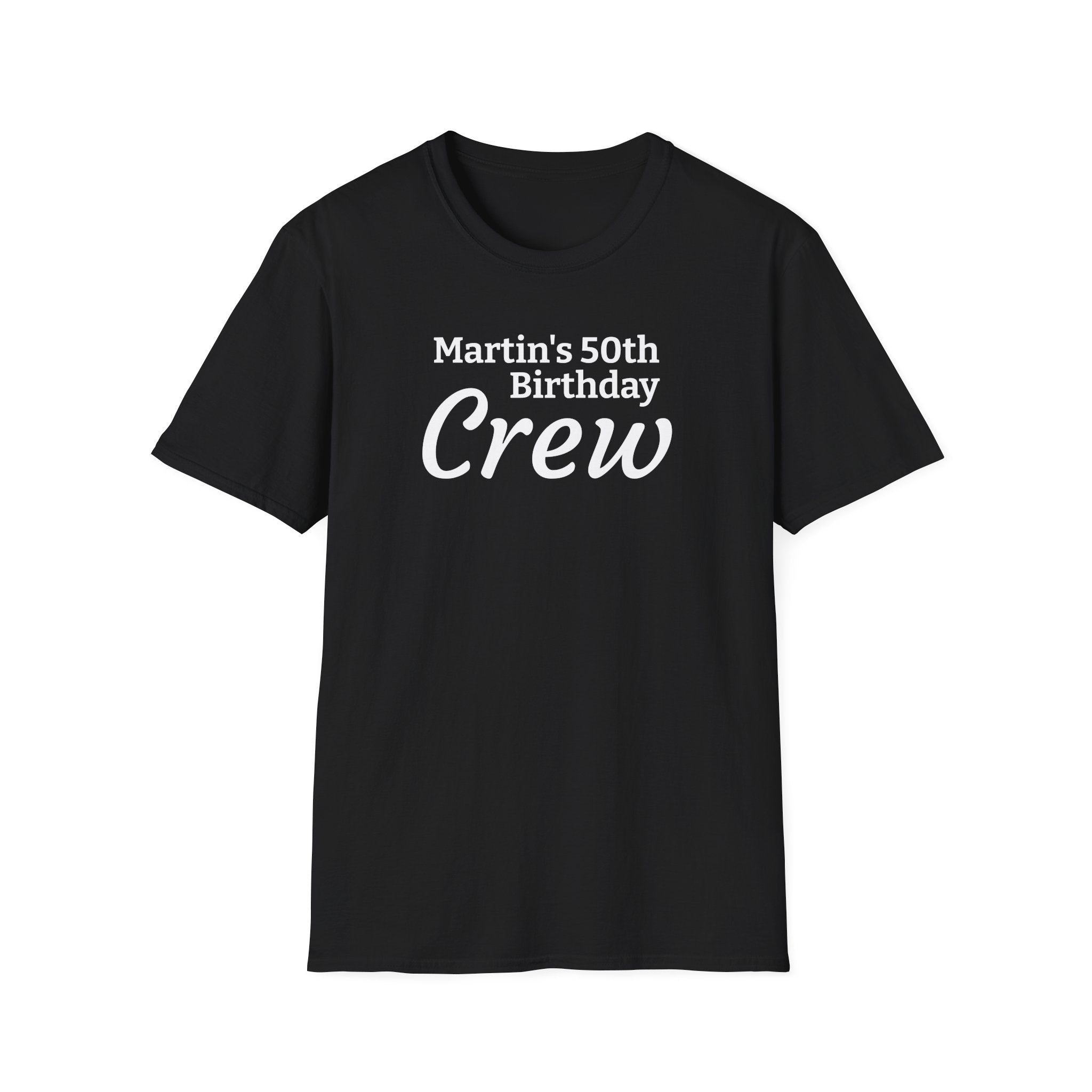 Personalized Birthday Crew Tee - Put Your Person's Name On It