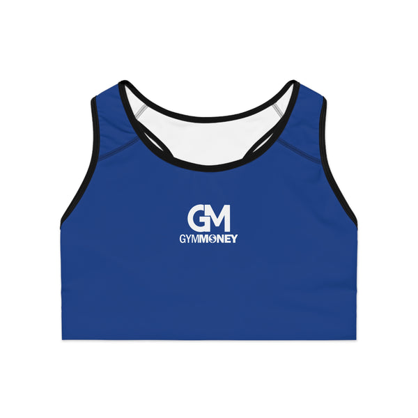 Gym Money Monogram Sports Bra (Blue)