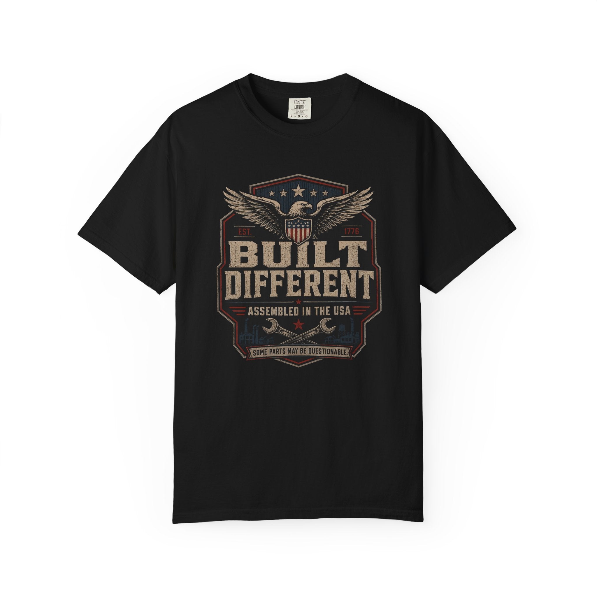 Built Different Assembled In The USA T-Shirt