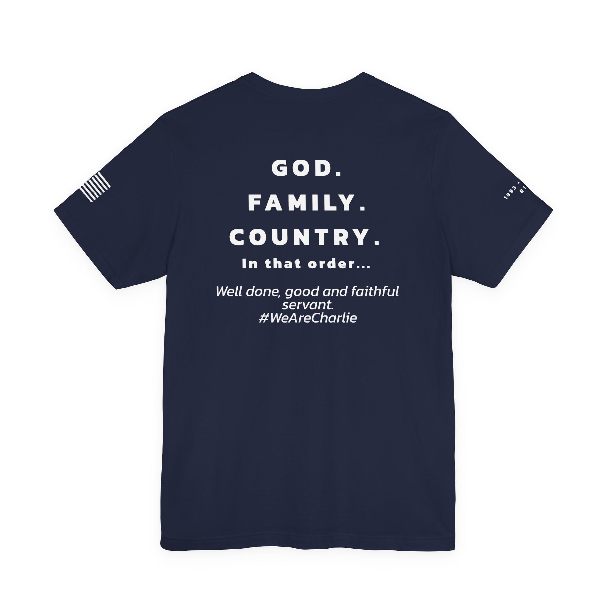 Freedom T-Shirt - Remembering Charlie Kirk Tee (Unisex)
