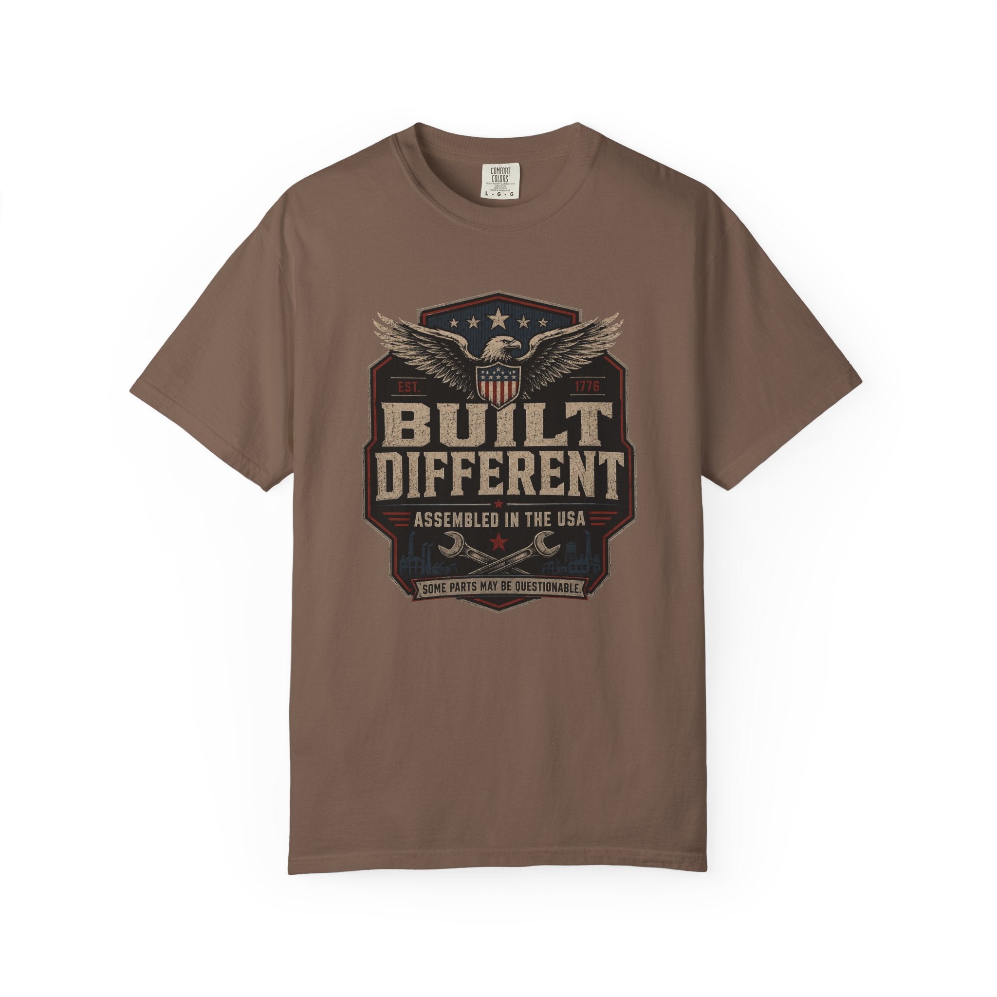 Built Different Assembled In The USA T-Shirt