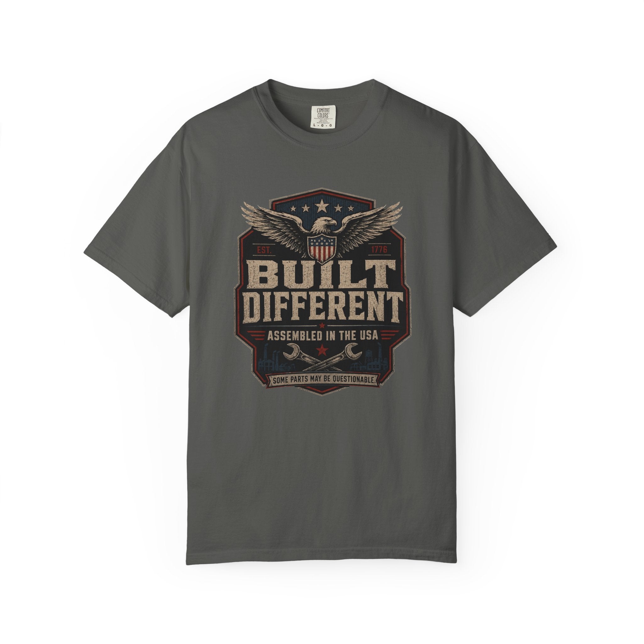 Built Different Assembled In The USA T-Shirt