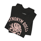 Grammar Pun T‑Shirt – “Synonymy Rolls Just Like Grammar Used to Make”