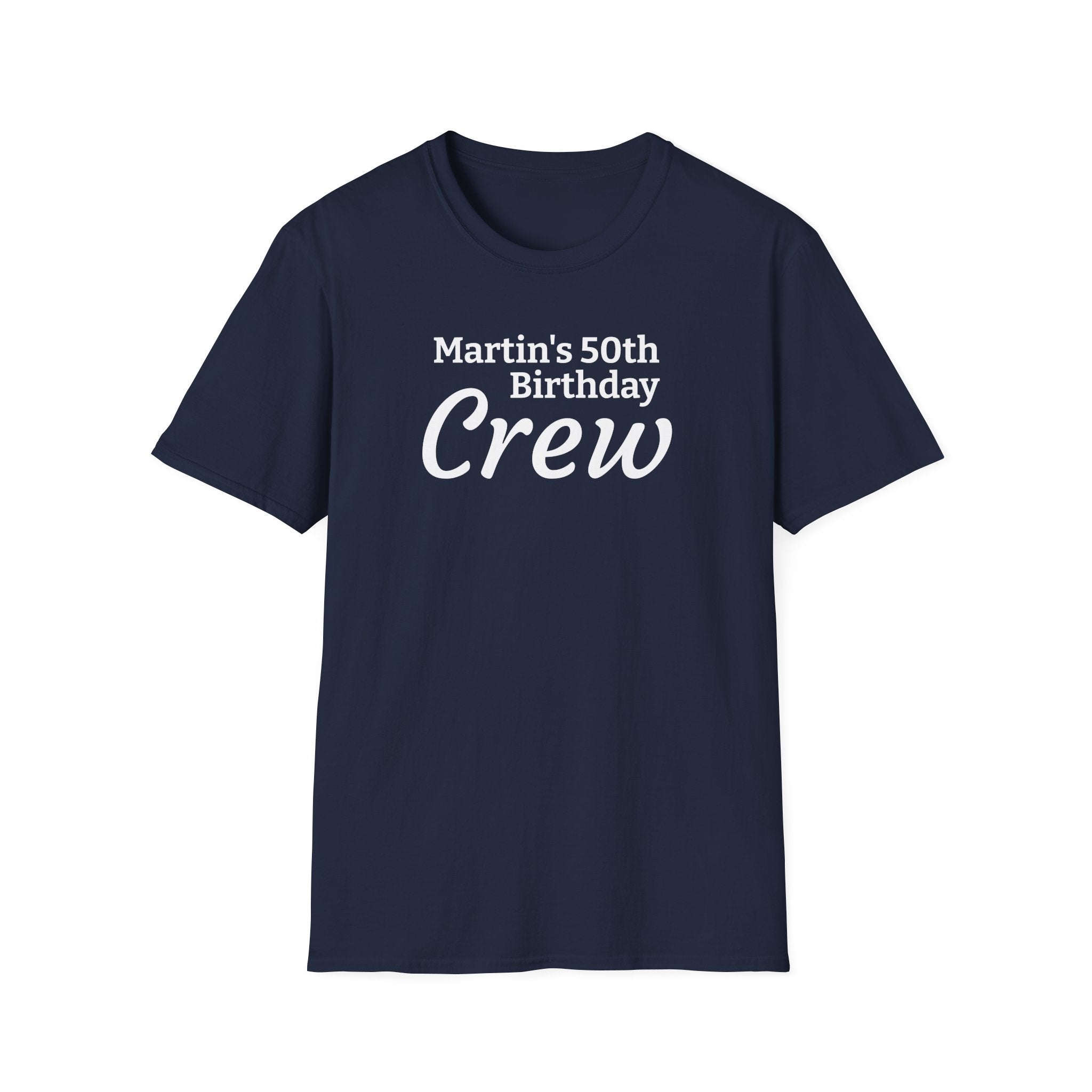 Personalized Birthday Crew Tee - Put Your Person's Name On It