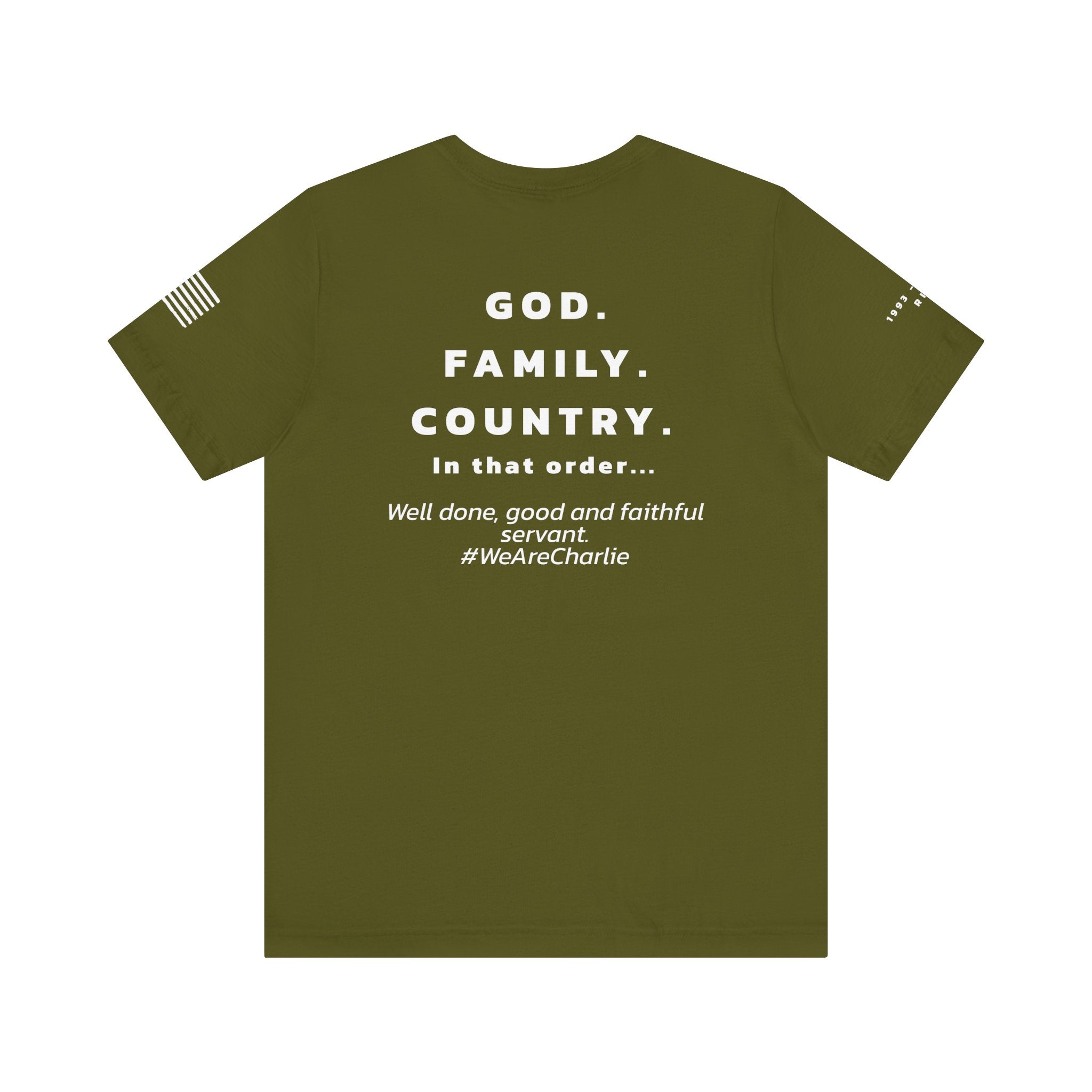 Freedom T-Shirt - Remembering Charlie Kirk Tee (Unisex)