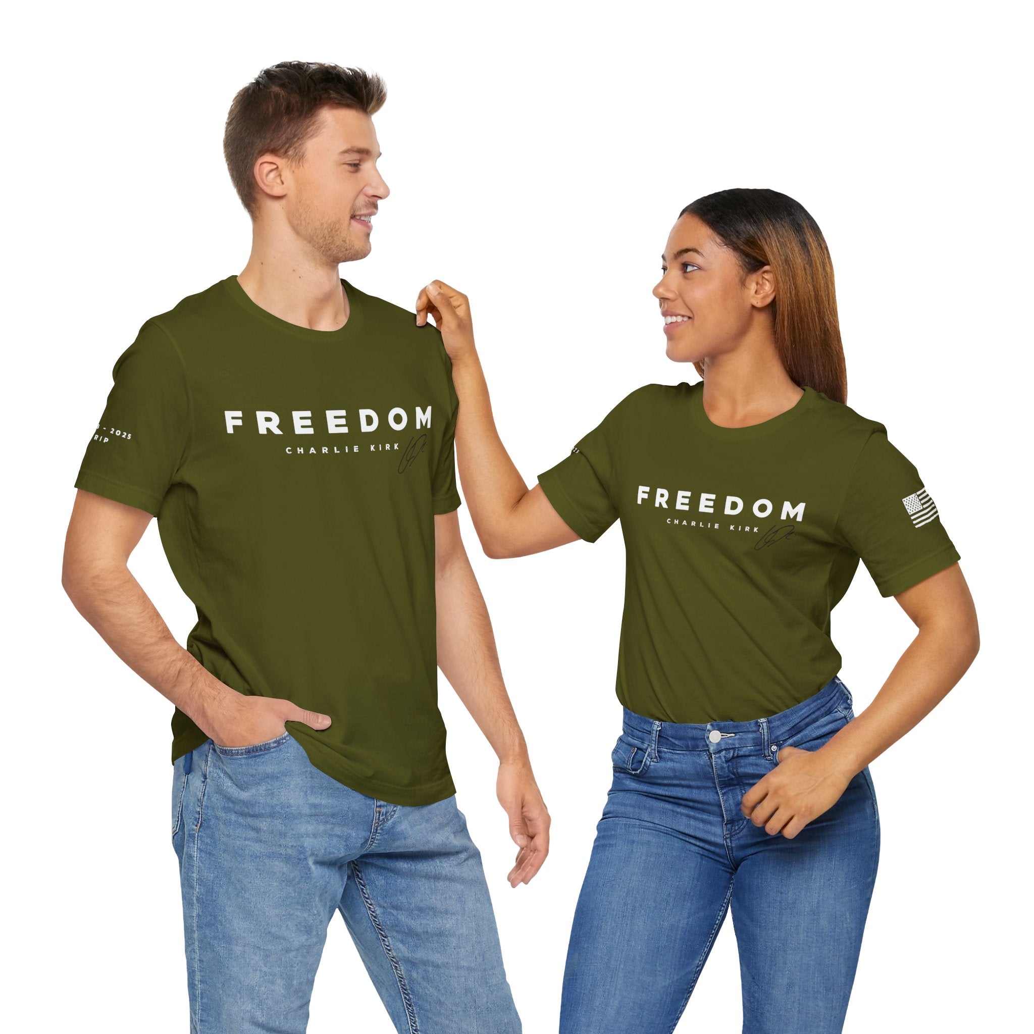 Freedom T-Shirt - Remembering Charlie Kirk Tee (Unisex)