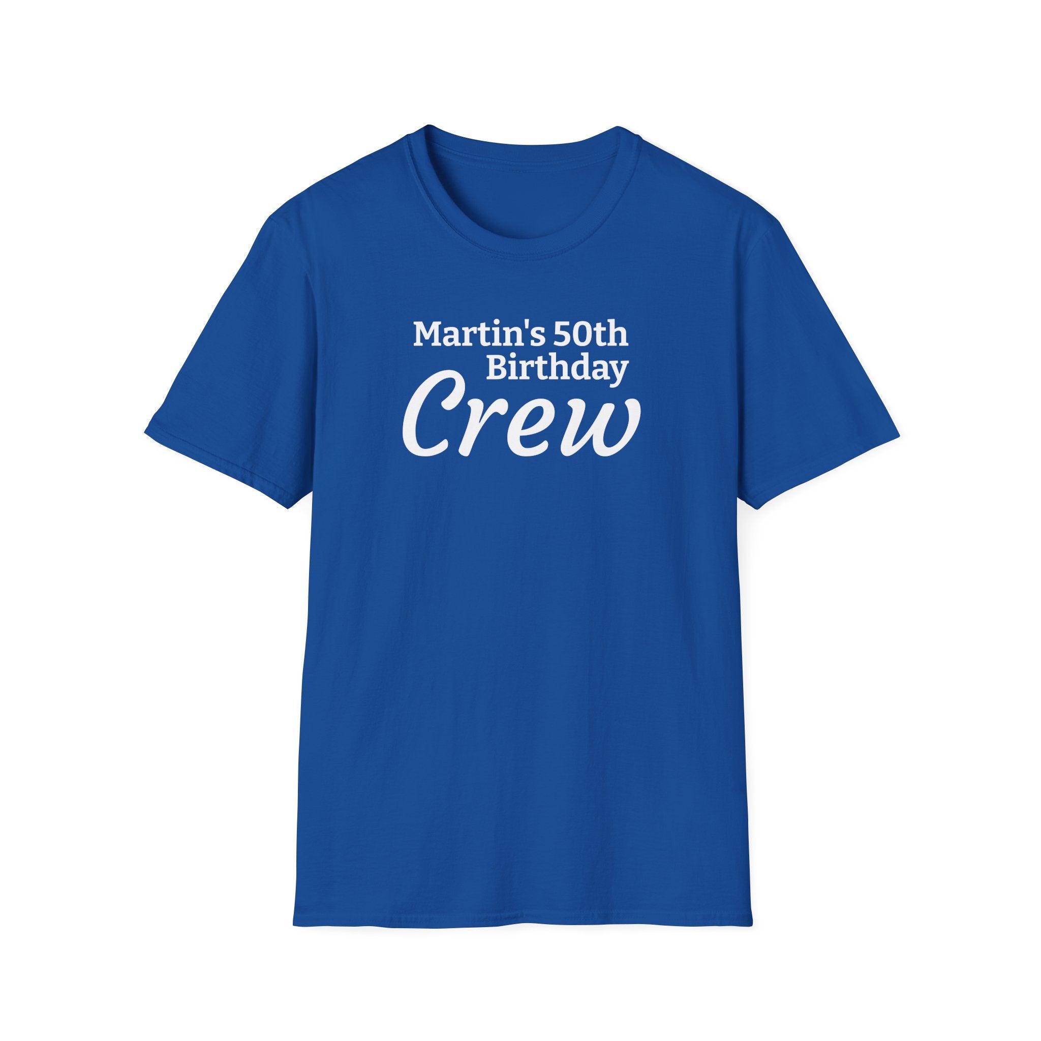 Personalized Birthday Crew Tee - Put Your Person's Name On It