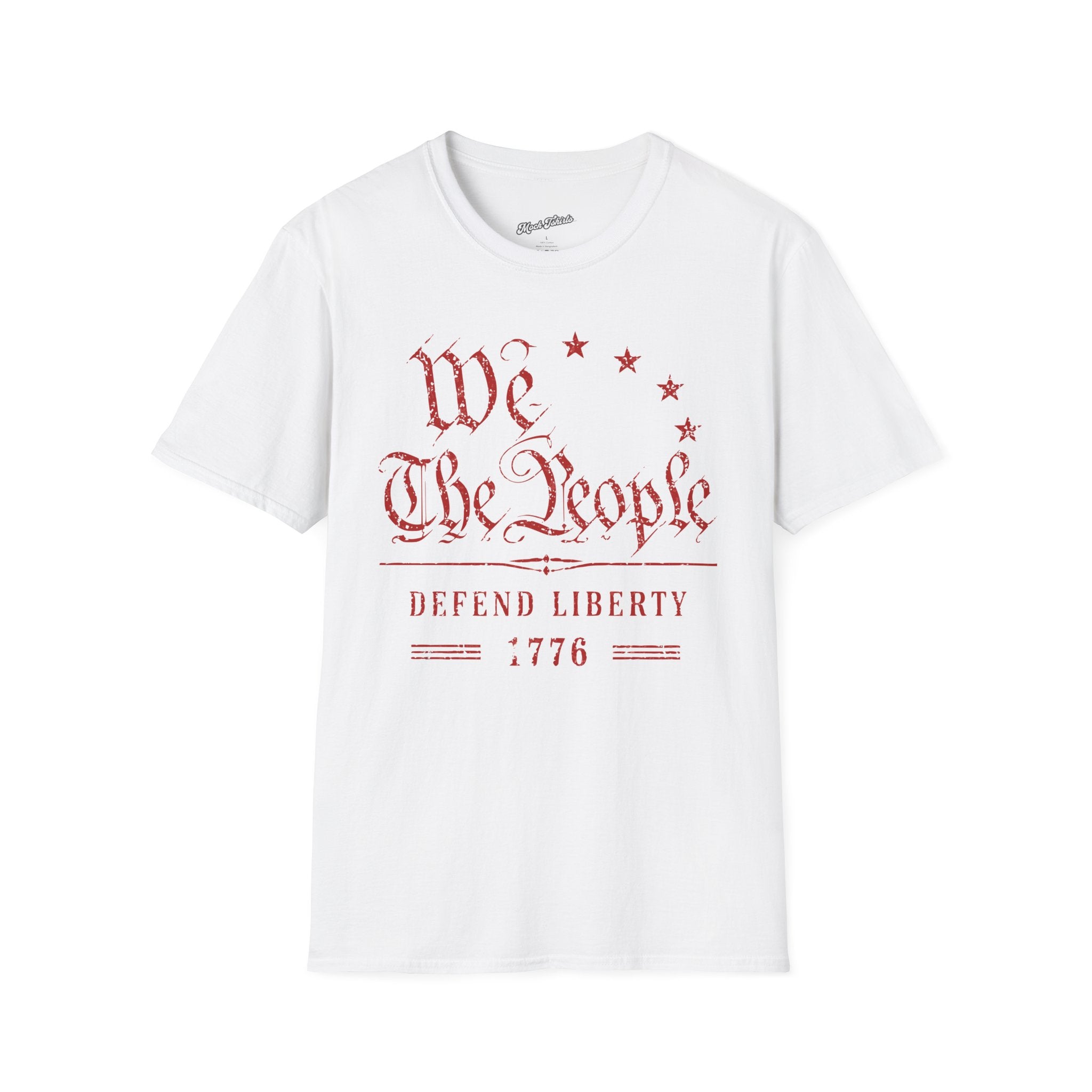 White front mockup