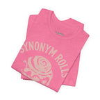 Grammar Pun T‑Shirt – “Synonymy Rolls Just Like Grammar Used to Make”