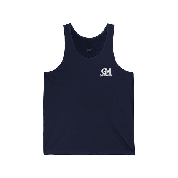 Gym Money Unisex Jersey Tank Top Monogram Logo