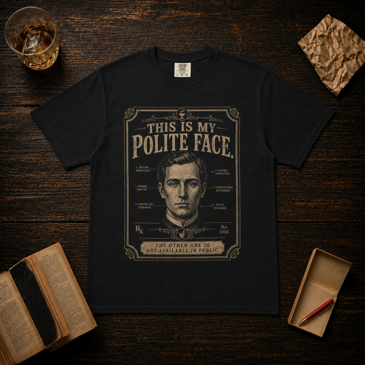 This Is My Polite Face T-Shirt