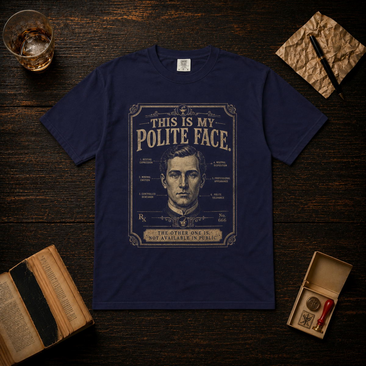 This Is My Polite Face T-Shirt