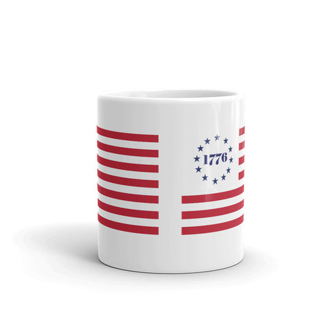 1776 Betsy Ross Vintage American Flag Mug